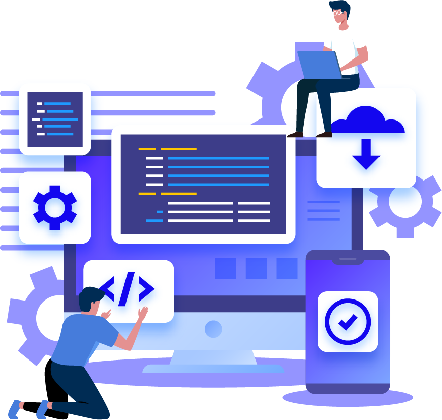 Developers building and deploying apps across desktop, mobile and cloud
